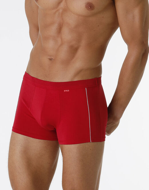 BOXER IN STRETCH COTTON ROSSO LOVABLE