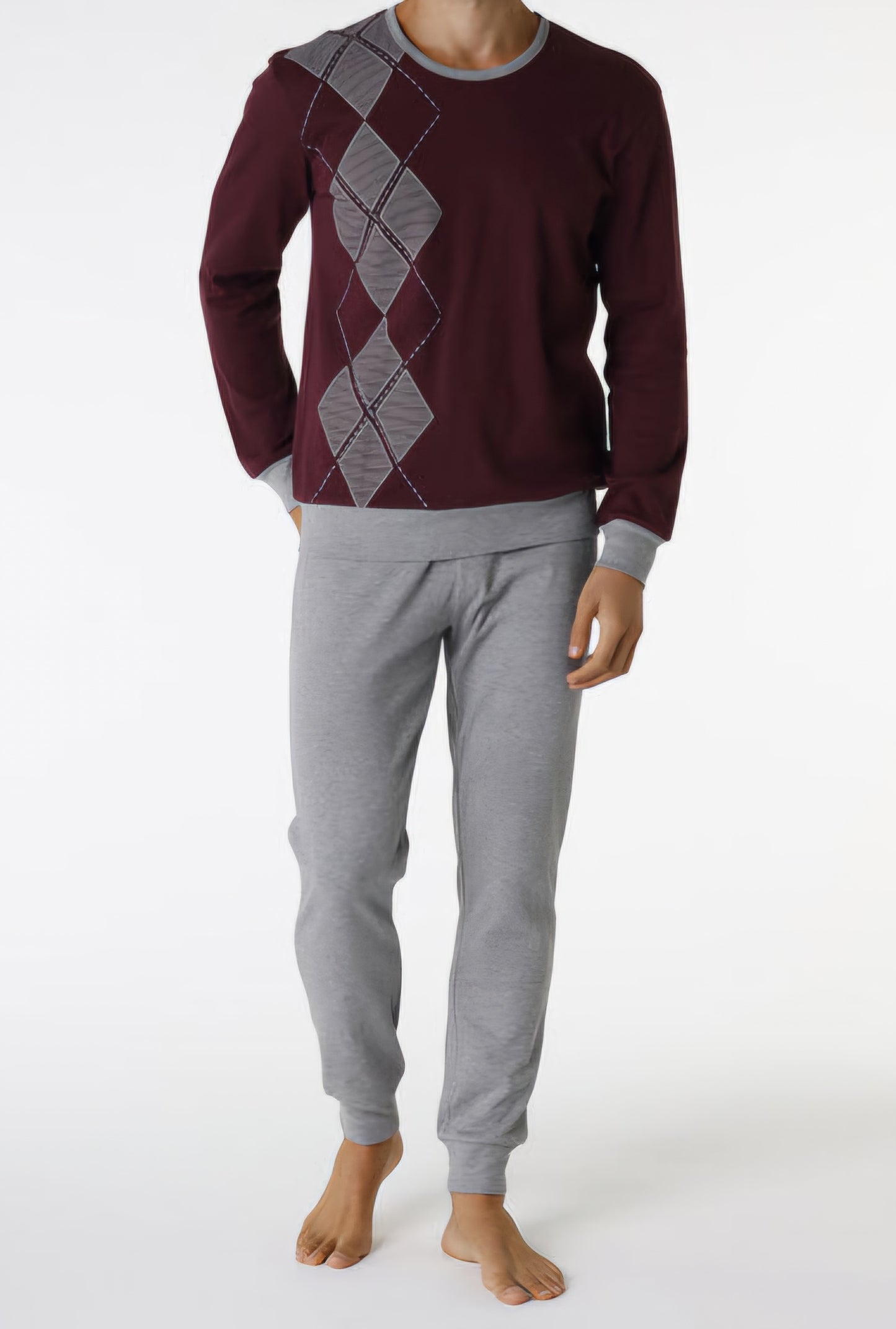 PIGIAMA LUNGO IN INTERLOCK DI COTONE LOVABLE