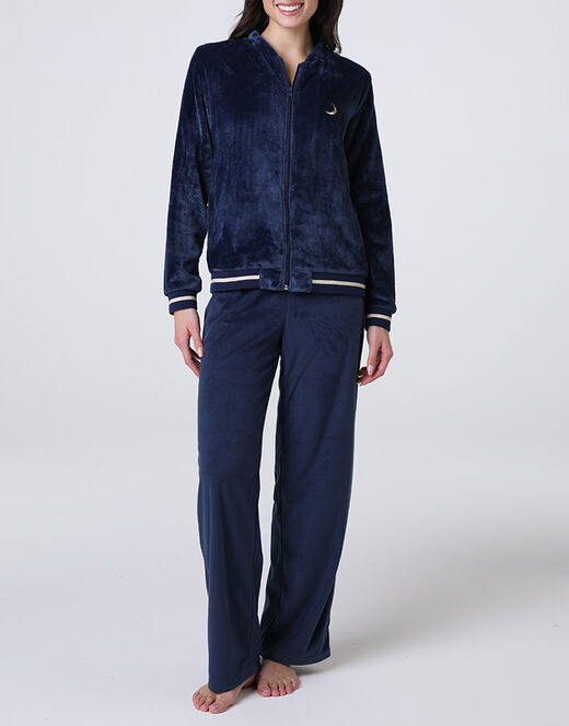 HOMEWEAR APERTO IN PELLICCETTA E PILE LOVABLE