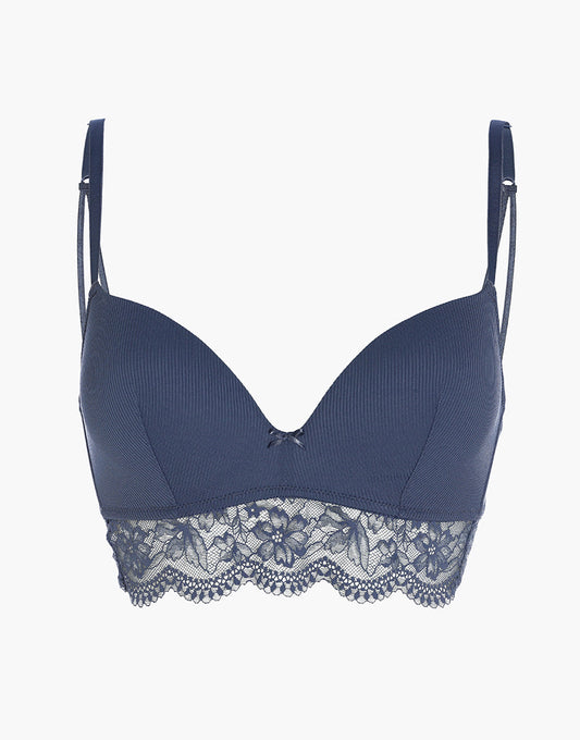 REGGISENO SENZA FERRETTO CASUAL RIB LACE LOVABLE