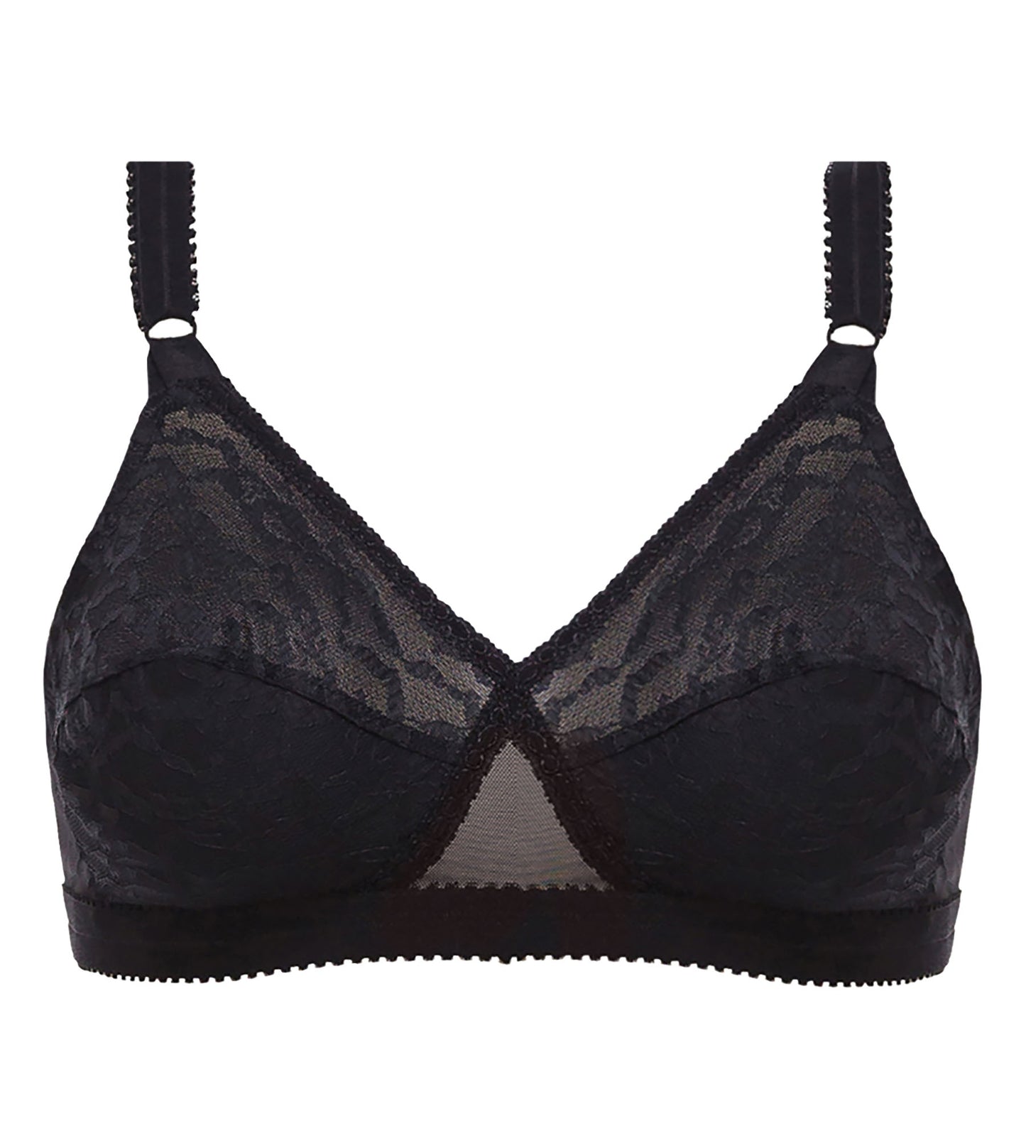 REGGISENO CRISS CROSS 165 SENZA FERRETTO NERO PLAYTEX