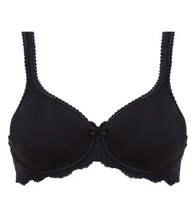 REGGISENO SPACER FLOWERY LACE CON FERRETTO NERO PLAYTEX