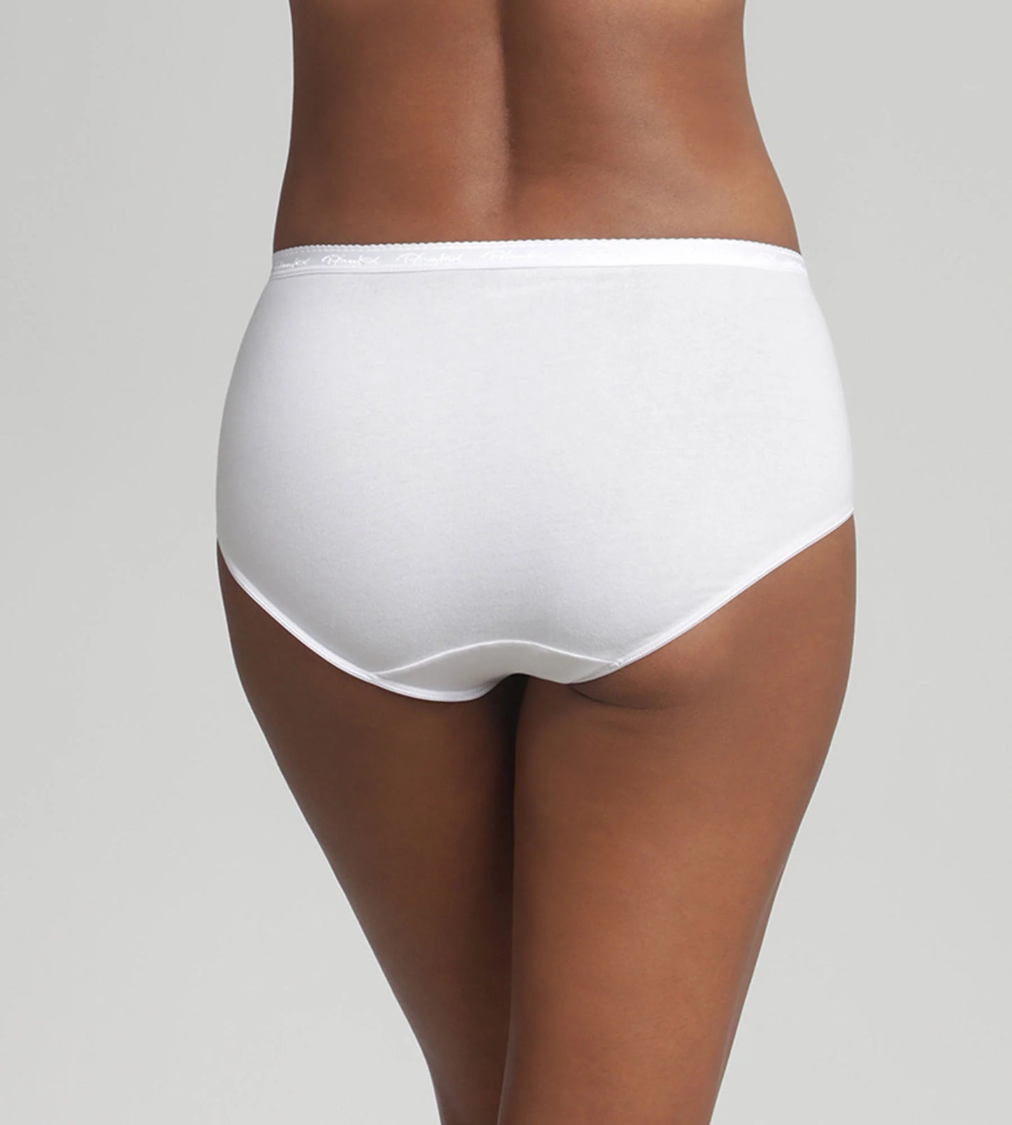 PACCO DA TRE SLIP MIDI IN COTONE PLAYTEX