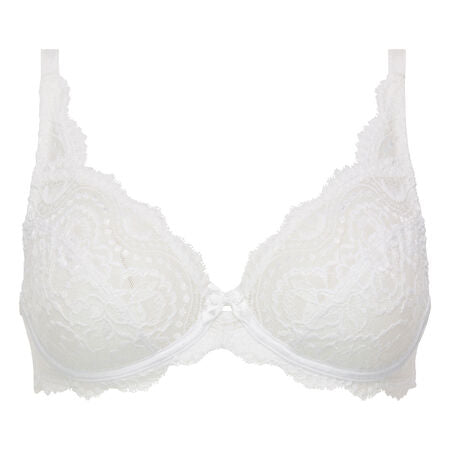 REGGISENO FLOWERY LACE CON FERRETTO BIANCO PLAYTEX