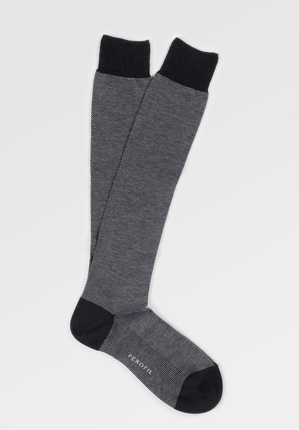 CALZA LUNGA OXFORD IN COTONE ELASTICIZZATO PEROFIL