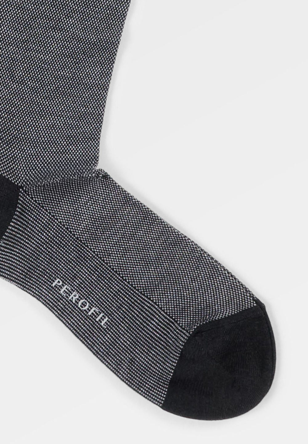 CALZA LUNGA OXFORD IN COTONE ELASTICIZZATO PEROFIL