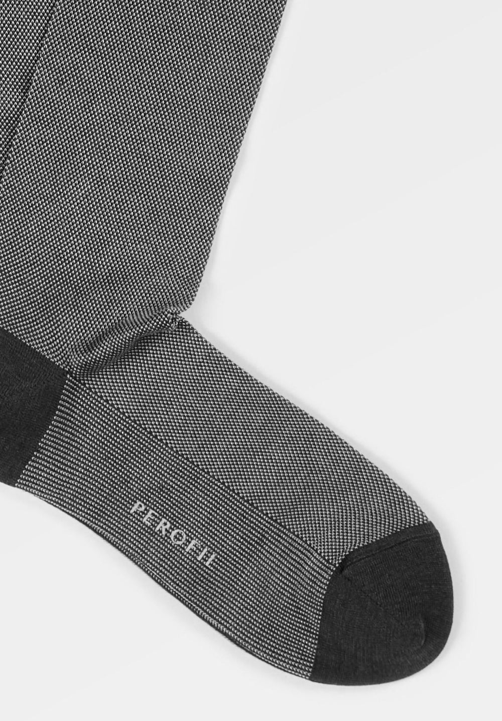 CALZA LUNGA OXFORD IN COTONE ELASTICIZZATO PEROFIL