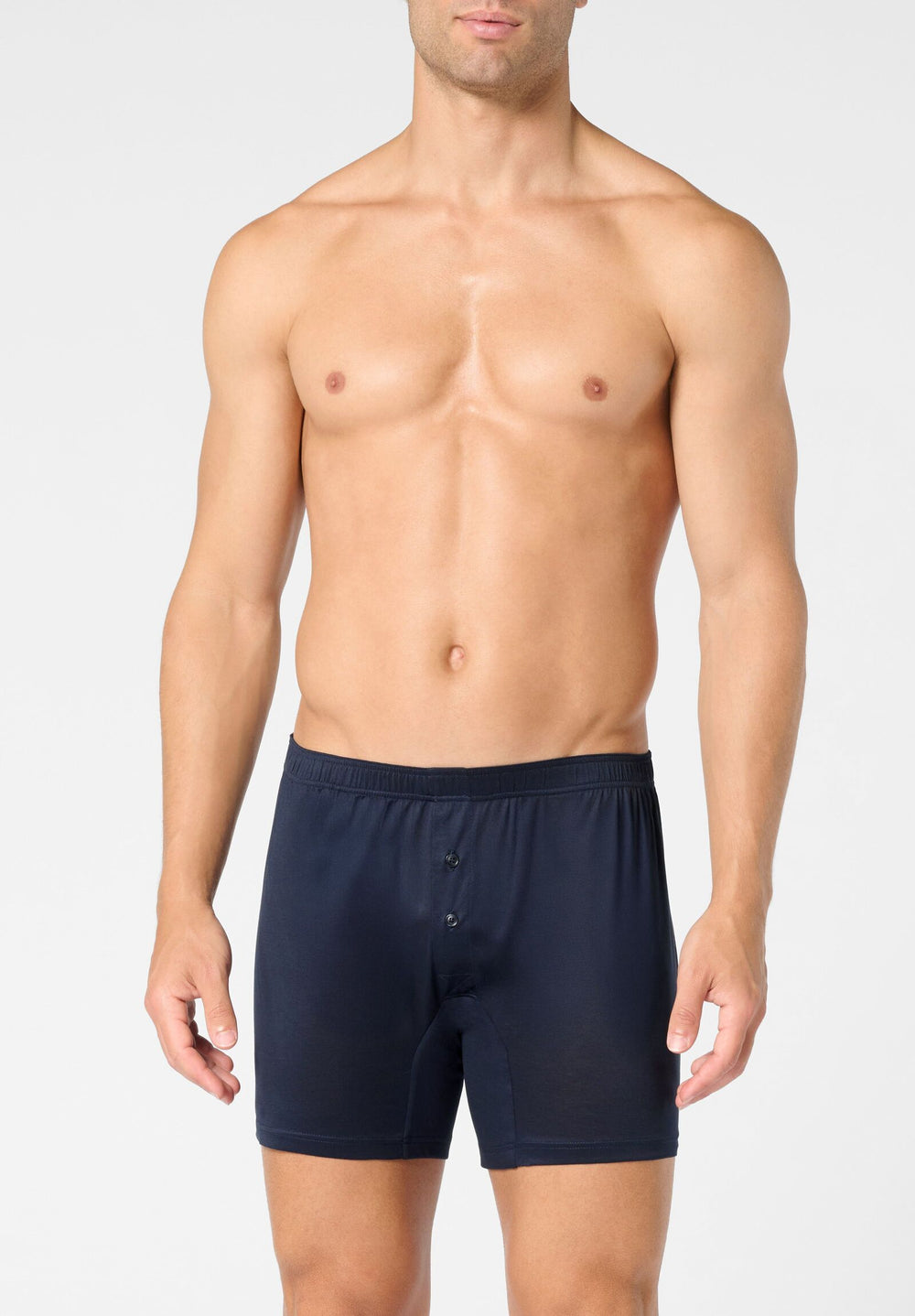 CALZONCINO BOXER IN COTONE MERCERIZZATO PEROFIL