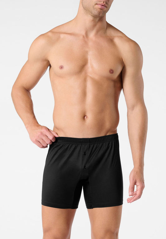CALZONCINO BOXER IN COTONE MERCERIZZATO PEROFIL