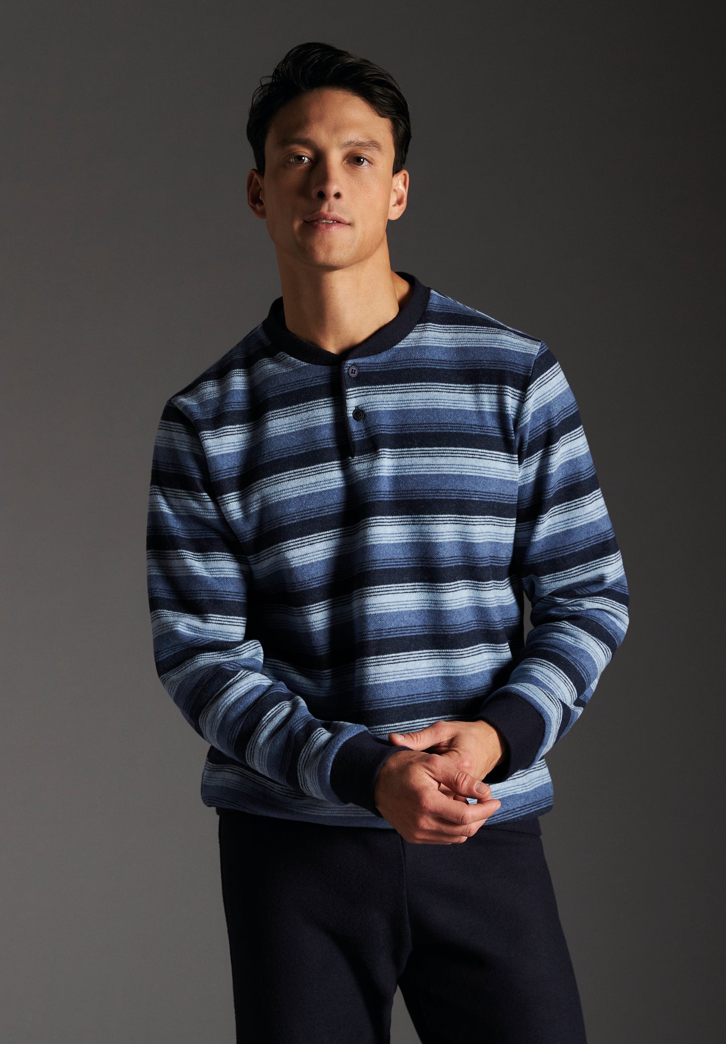 PIGIAMA LUNGO SERAFINO PUNTO MILANO SOFT RIGA CAGI