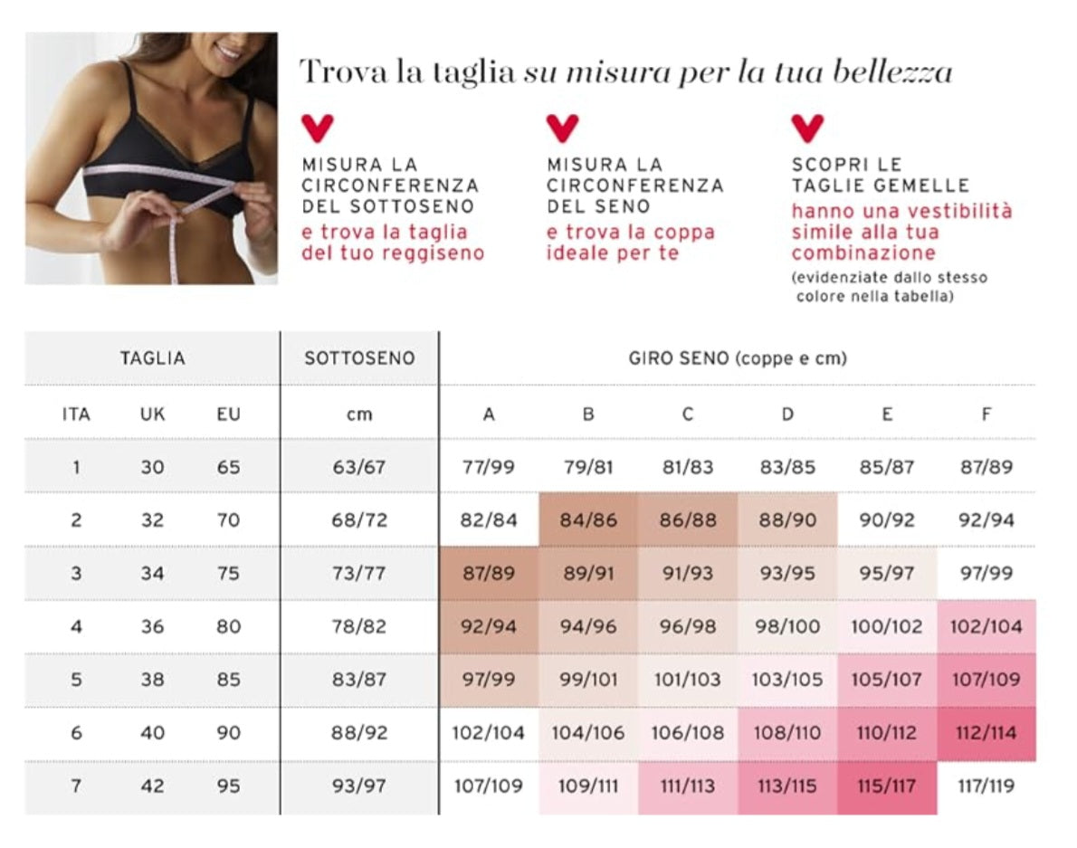REGGISENO CON FERRETTO DENSITY LACE LOVABLE