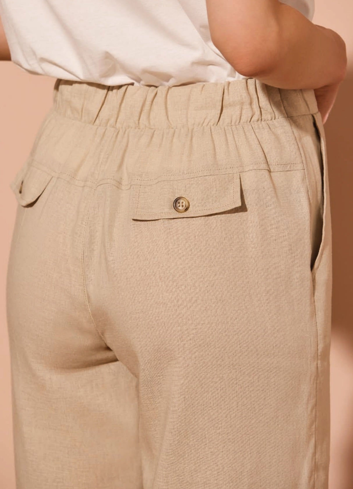 PANTALONE KATE IN LINO E VISCOSA PHILIPPE MATIGNON