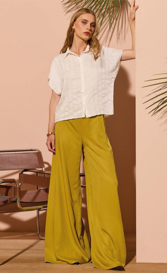 PANTALONE PALAZZO "PROVENCE" PHILIPPE MATIGNON