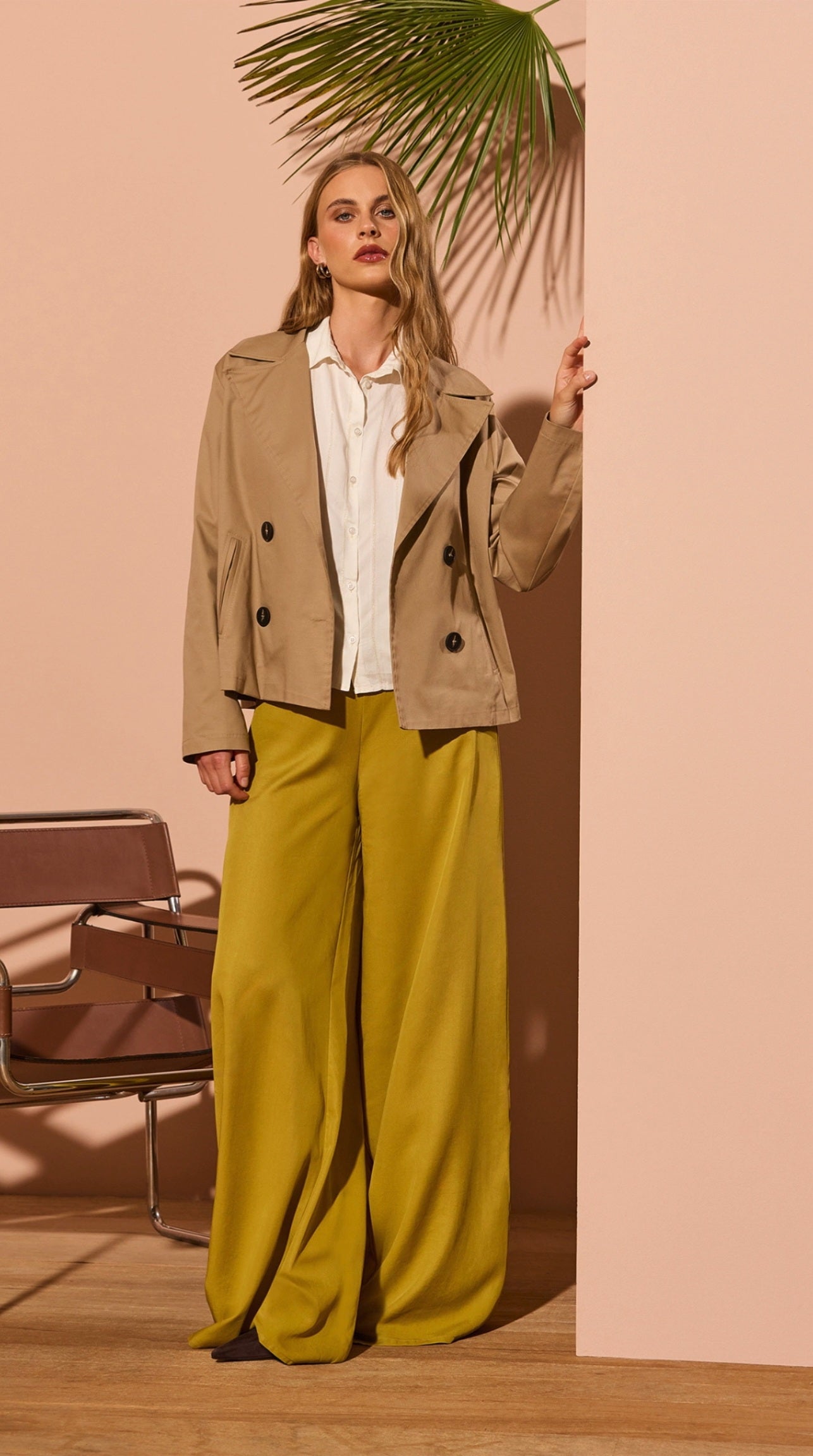 PANTALONE PALAZZO "PROVENCE" PHILIPPE MATIGNON
