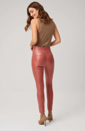 PANTALONI SKINNY EFFETTO PELLE YSABEL MORA