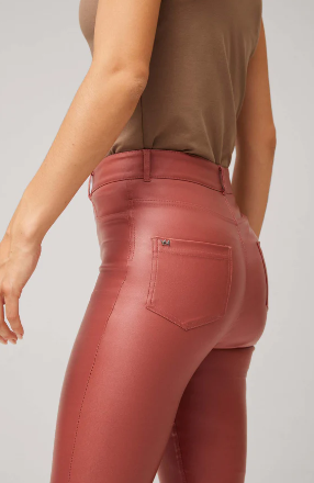 PANTALONI SKINNY EFFETTO PELLE YSABEL MORA