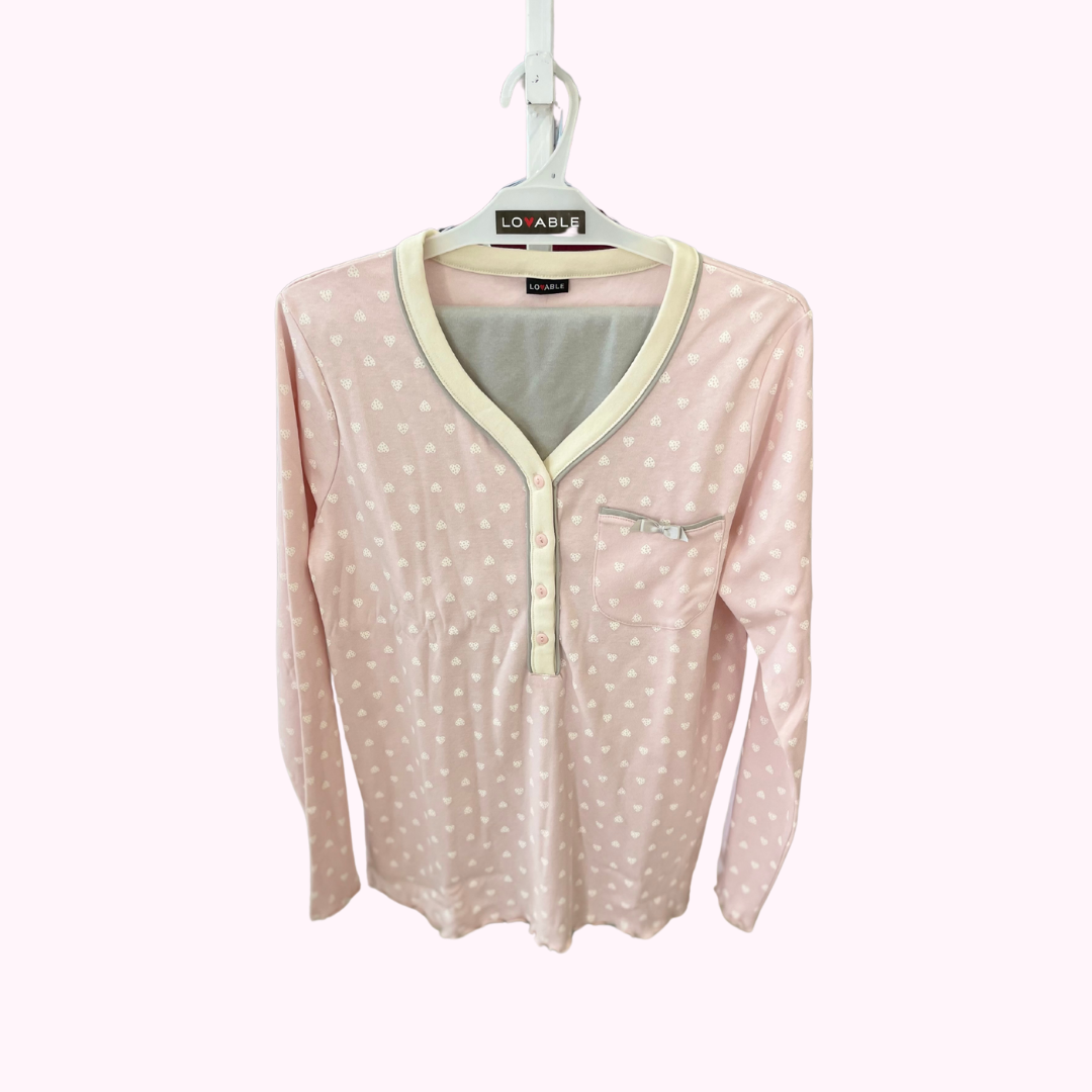 PIGIAMA SERAFINO LUNGO IN JERSEY DI COTONE LOVABLE