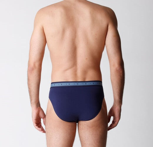 BIPACK SLIP UOMO IN COTONE BIOLOGICO LOVABLE