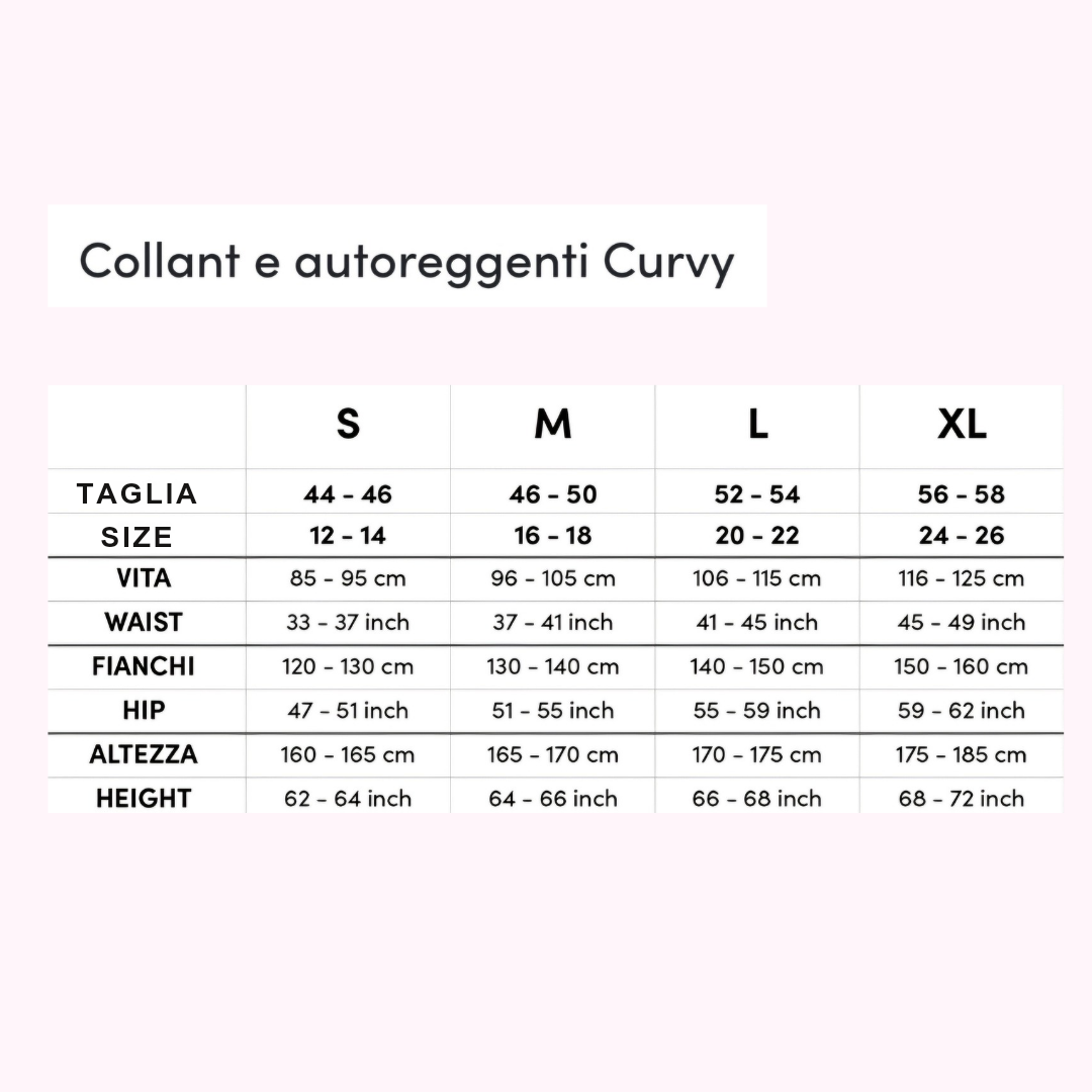 MARGHERITA COLLANT CURVY TRASPARENZE