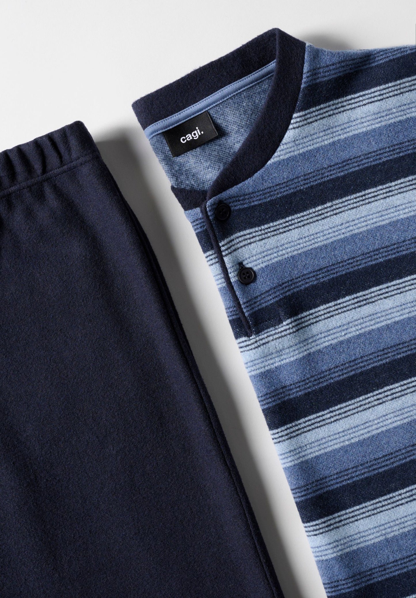 PIGIAMA LUNGO SERAFINO PUNTO MILANO SOFT RIGA CAGI