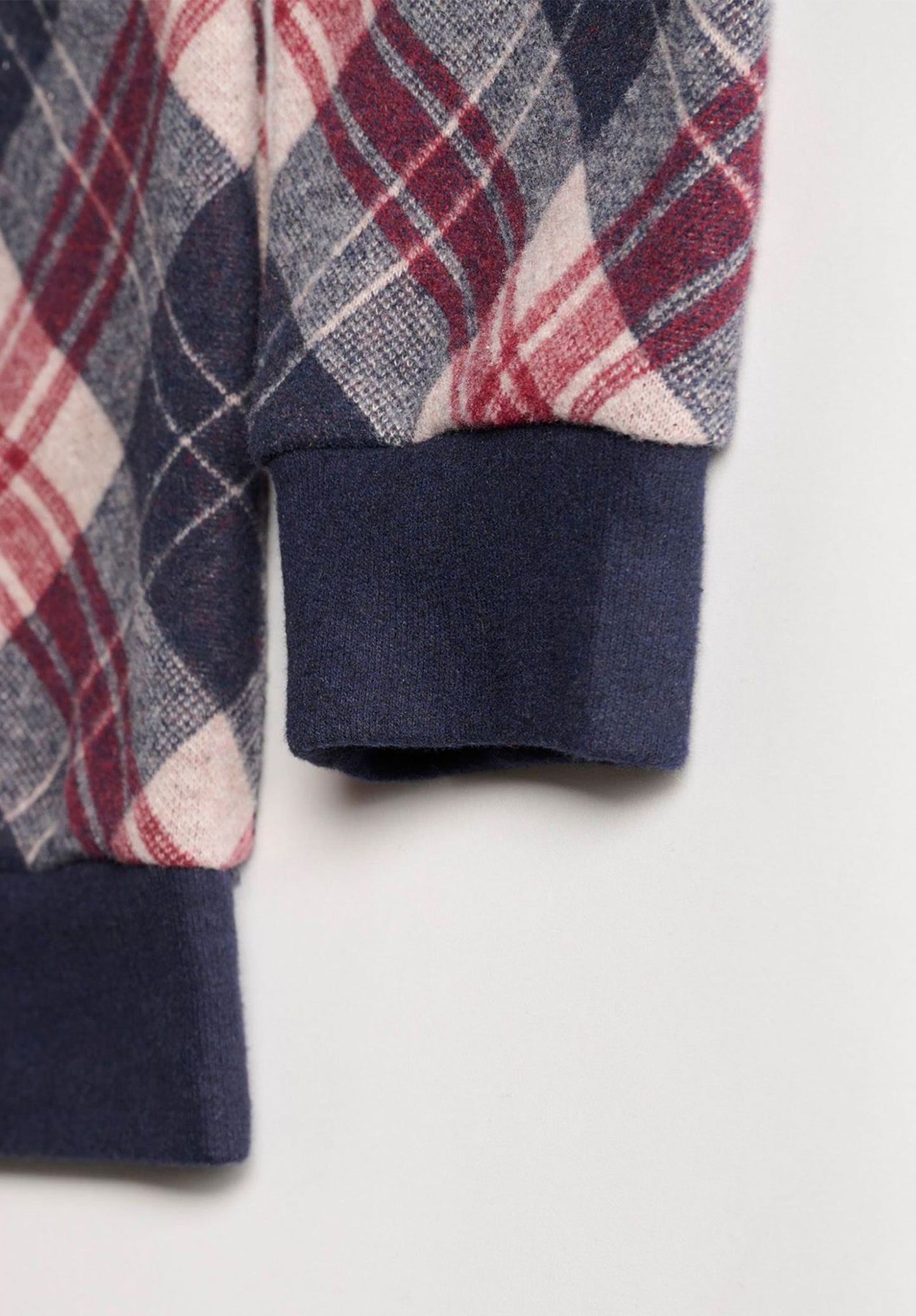 PIGIAMA LUNGO SERAFINO PUNTO MILANO SOFT QUADRI CAGI