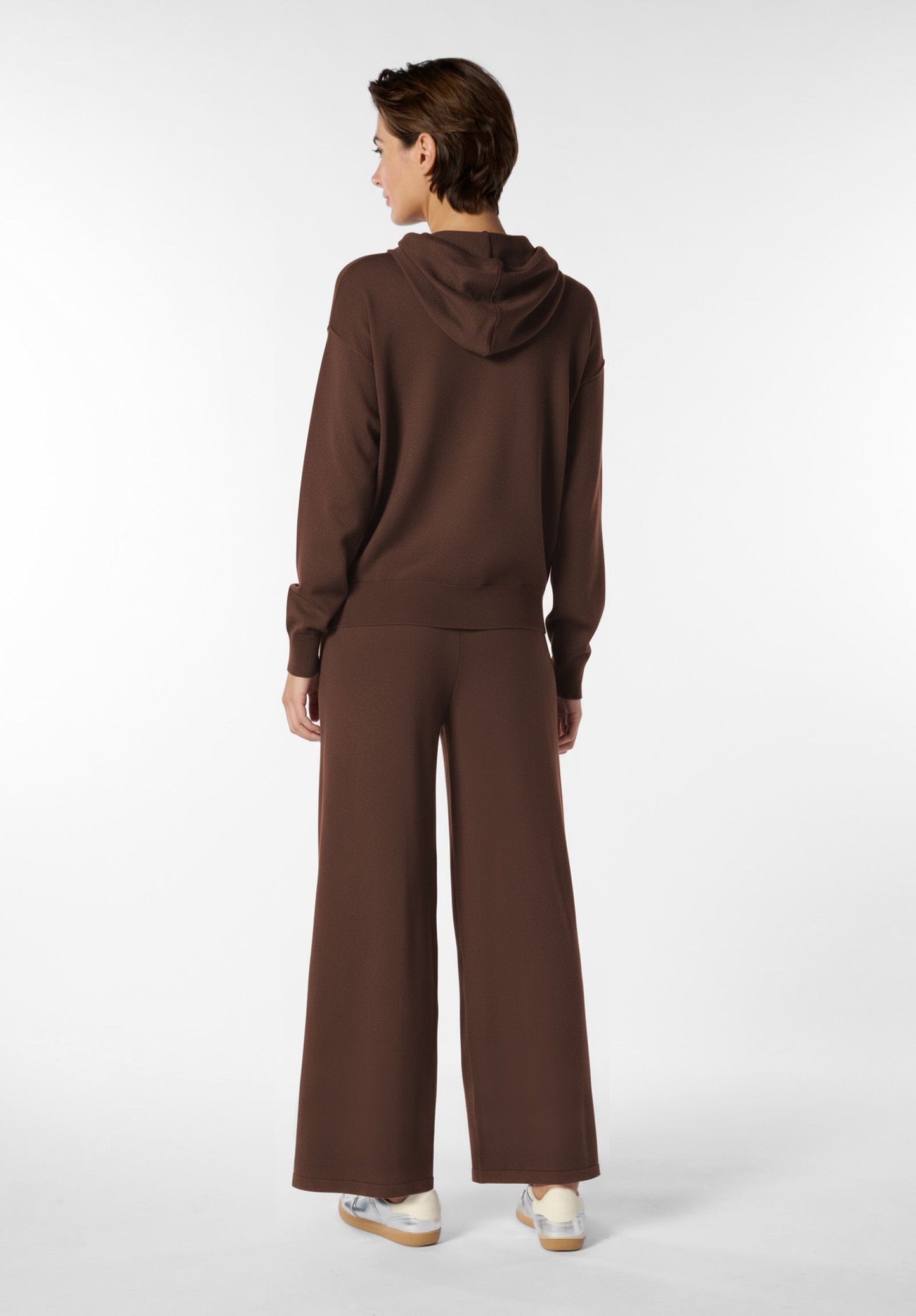 TUTA DUE PEZZI IN MAGLIA DI VISCOSA KNITWEAR BOARDING PASS OROBLÙ