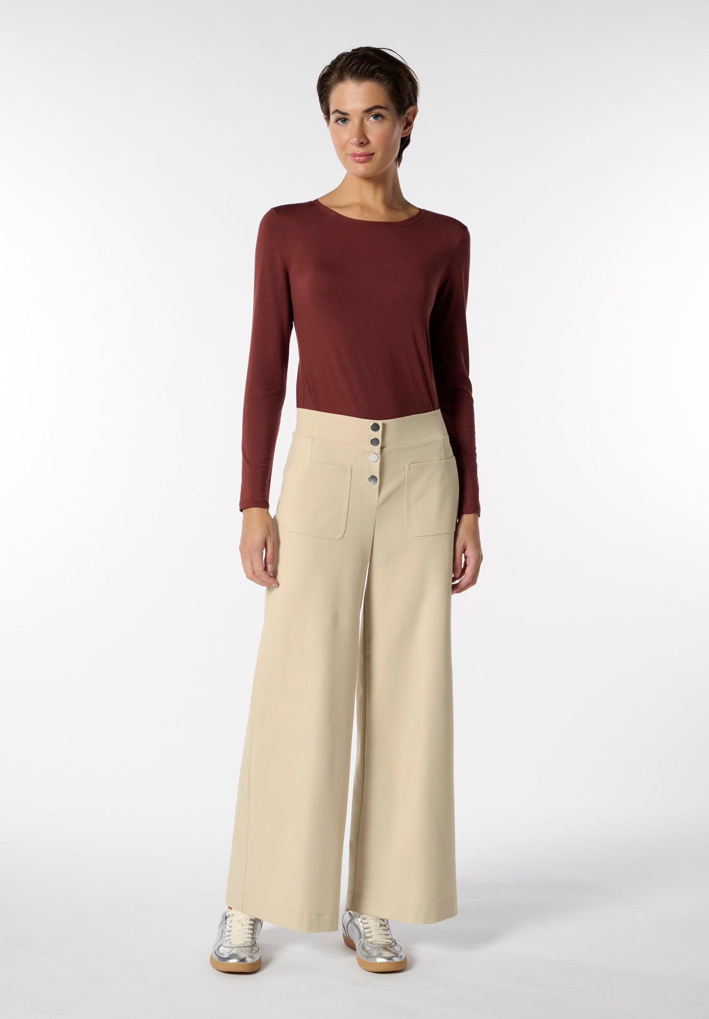 PANTALONE PALAZZO VITA ALTA CHIC OROBLÙ