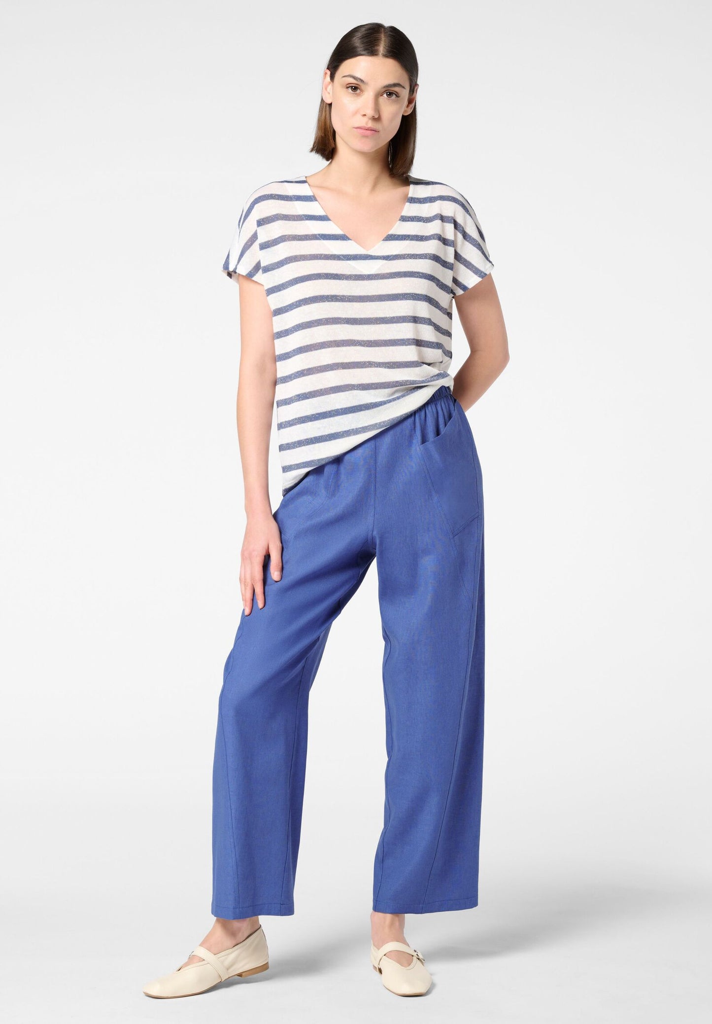 PANTALONE IN LINO OROBLÙ