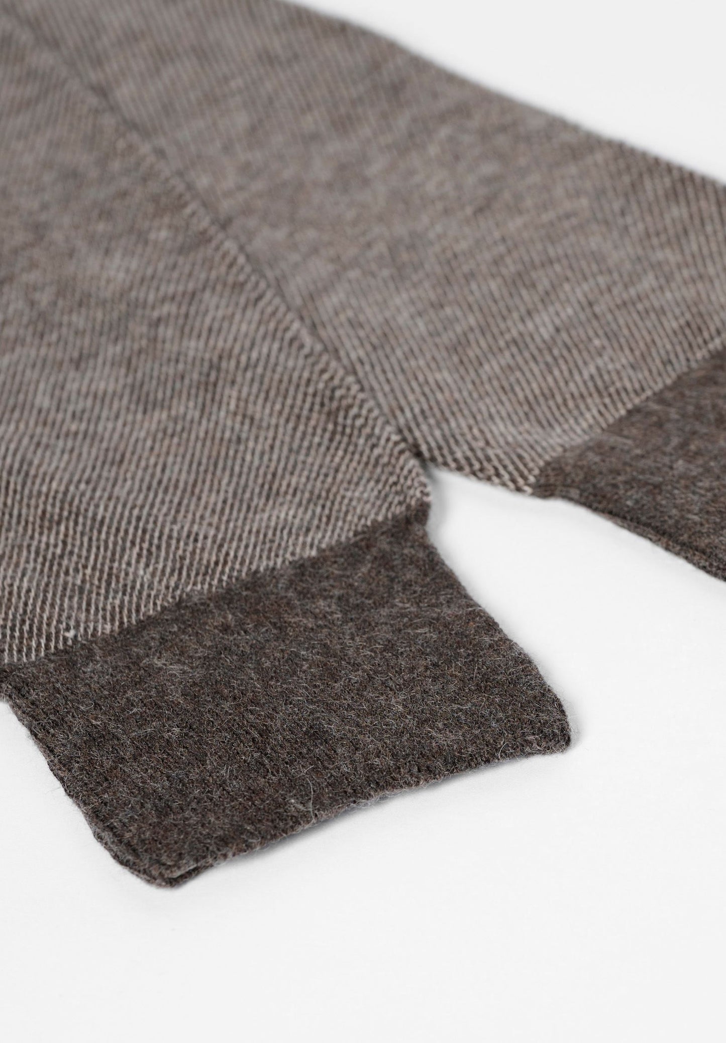 CALZA LUNGA IN COTONE E CASHMERE OXFORD PEROFIL