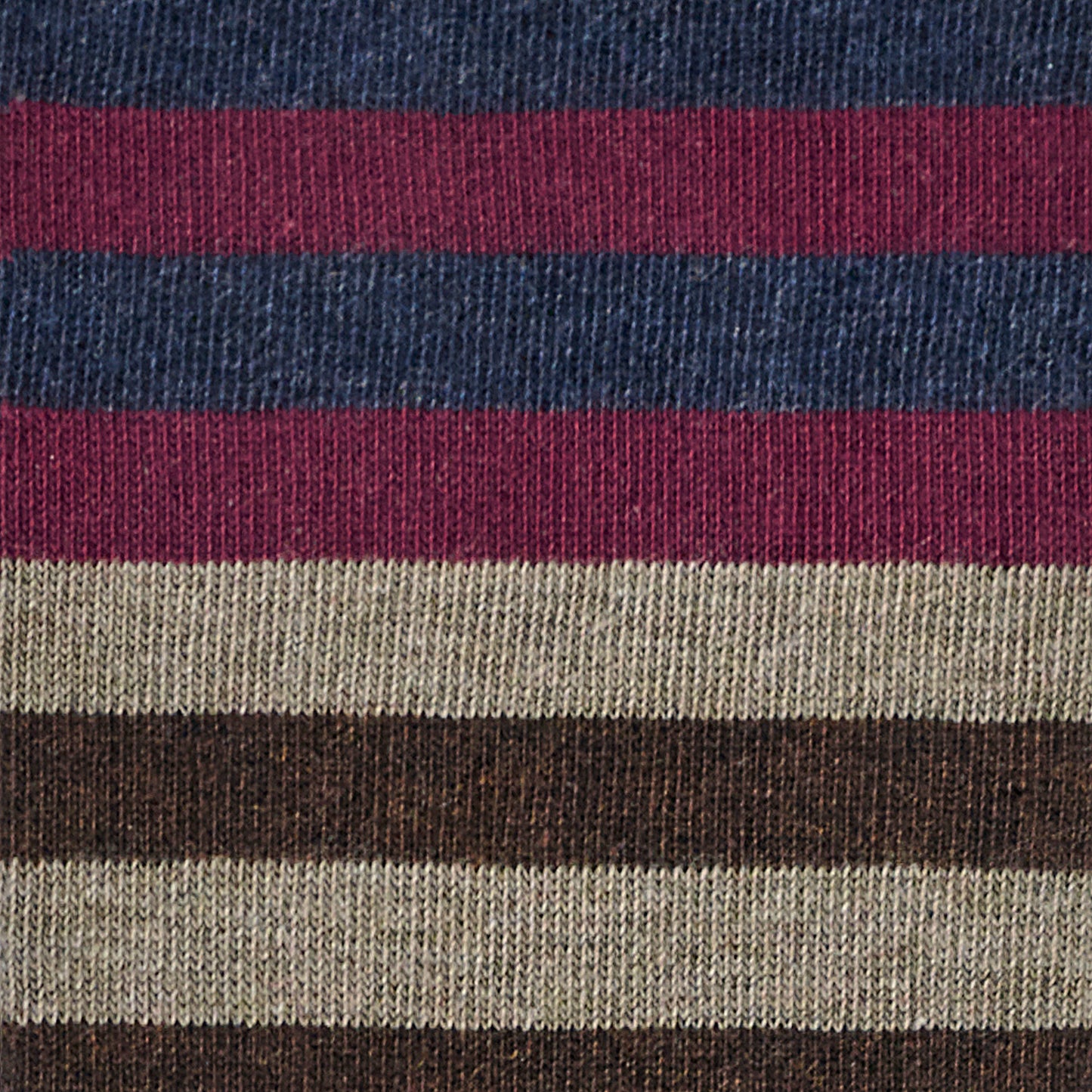 CALZA LUNGA IN COTONE FANTASIA A RIGHE PEROFIL