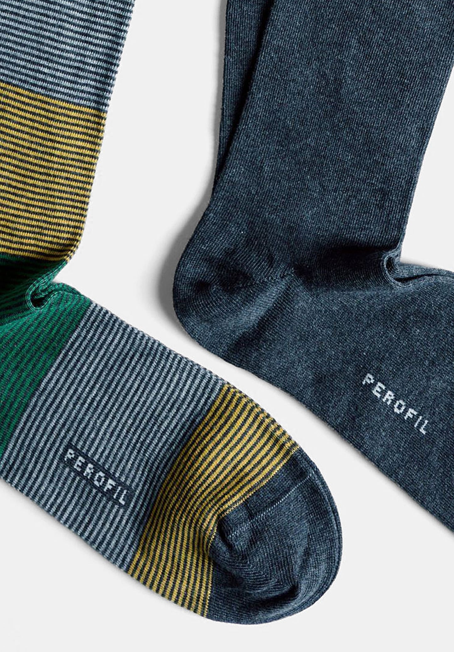 CALZA CORTA IN COTONE INVERNALE MILLERIGHE BIPACK PEROFIL