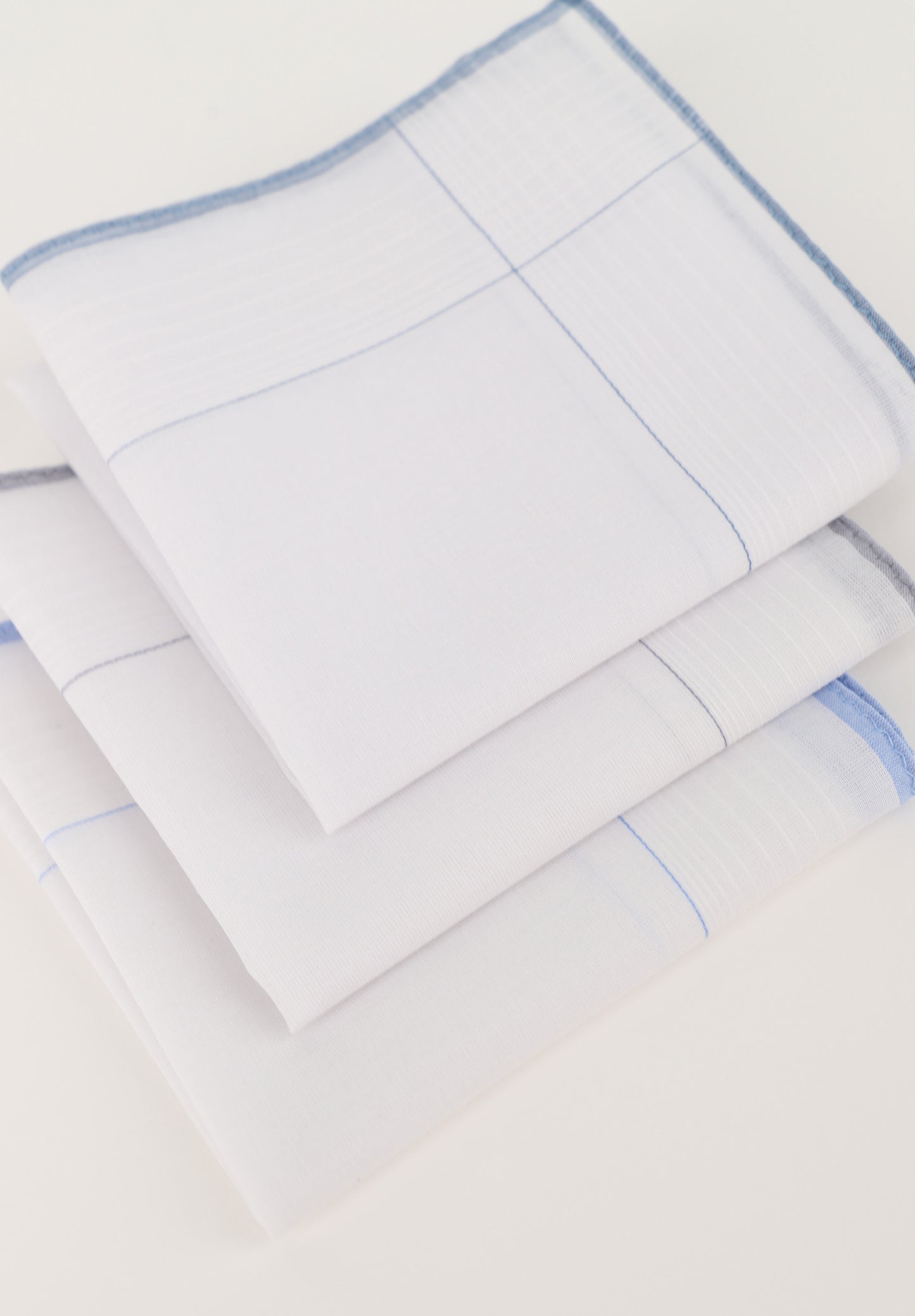 FAZZOLETTI DI COTONE SET DA TRE PEROFIL