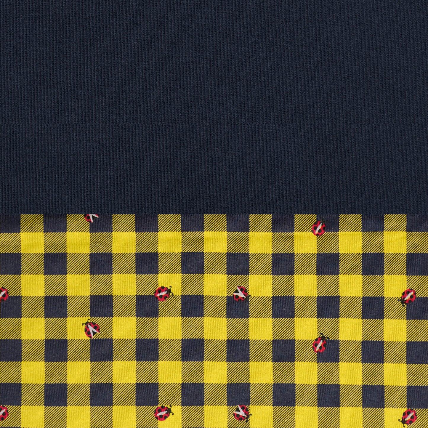 PIGIAMA UNISEX LUPETTO IN CALDO COTONE STAMPA A COCCINELLE PEROFIL