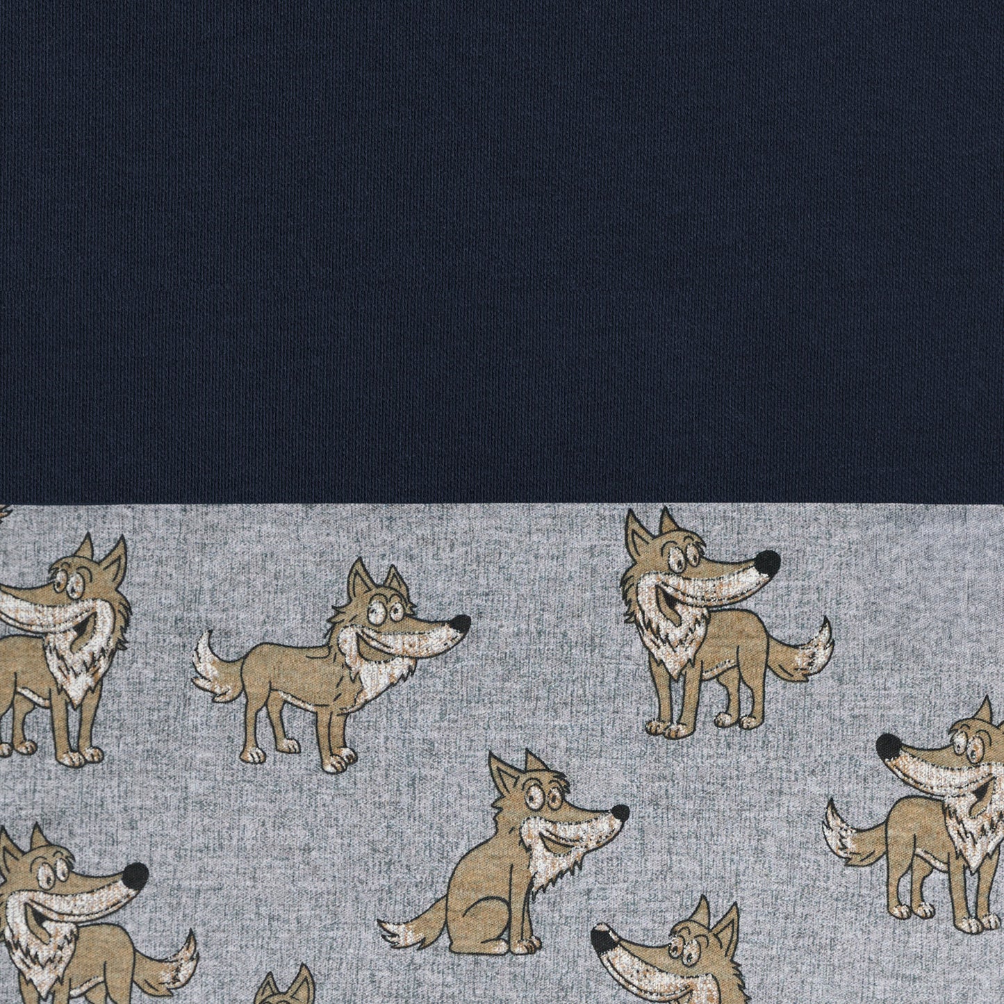 PIGIAMA UNISEX GIROCOLLO IN CALDO COTONE FANTASIA LUPO PEROFIL