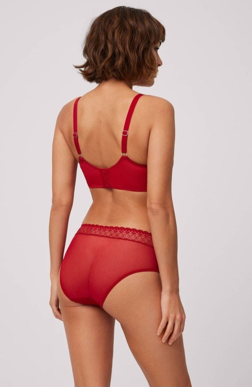 REGGISENO BRALETTE CON FERRETTo ROSSO YSABEL MORA