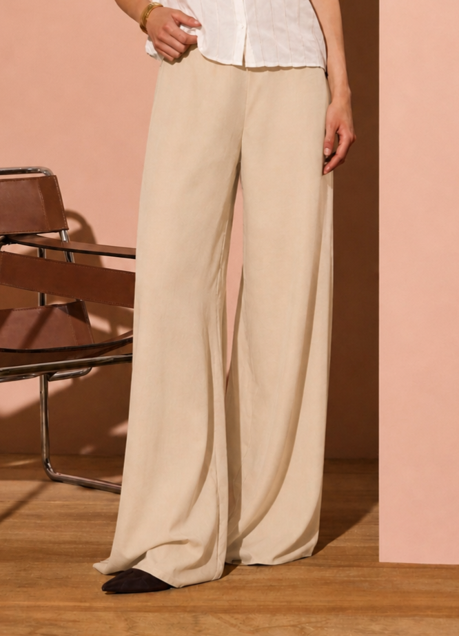 PANTALONE PALAZZO "PROVENCE" PHILIPPE MATIGNON