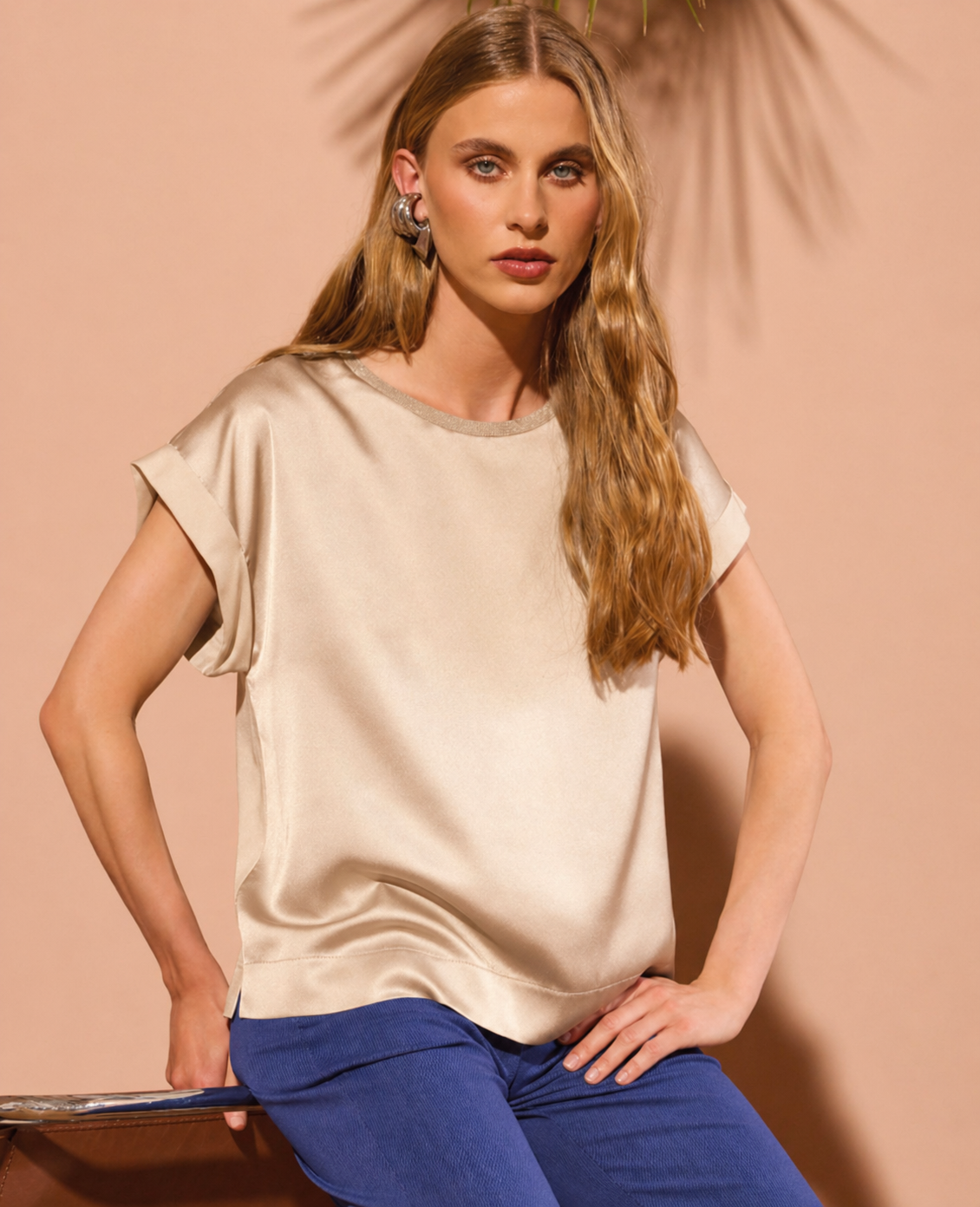 BLUSA SATIN PHILIPPE MATIGNON