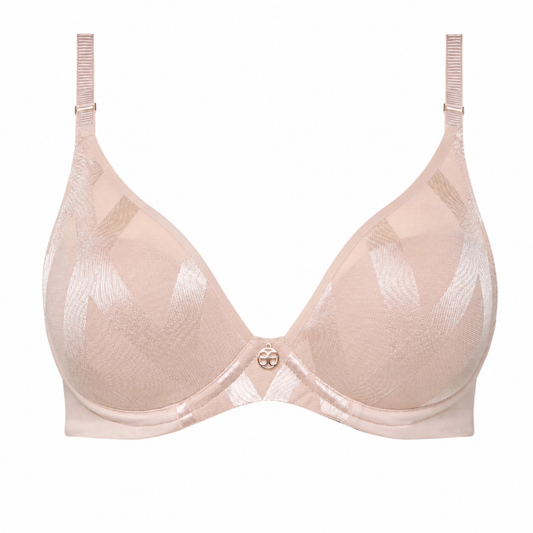 REGGISENO GLAZE PREFORMATO SCOLLATURA PROFONDA CHANTELLE