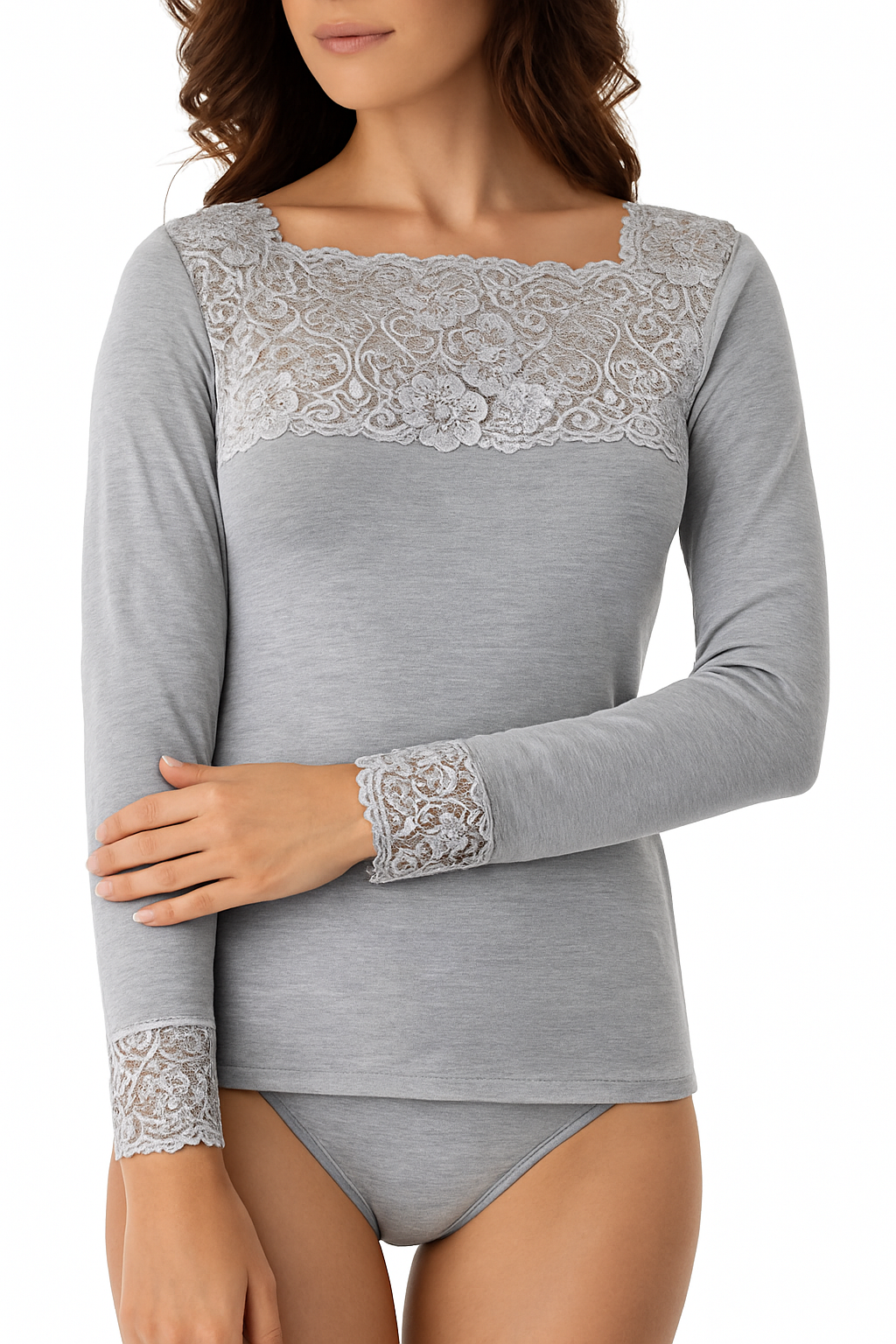 MAGLIA MANICA LUNGA GIOIA TRAMONTE