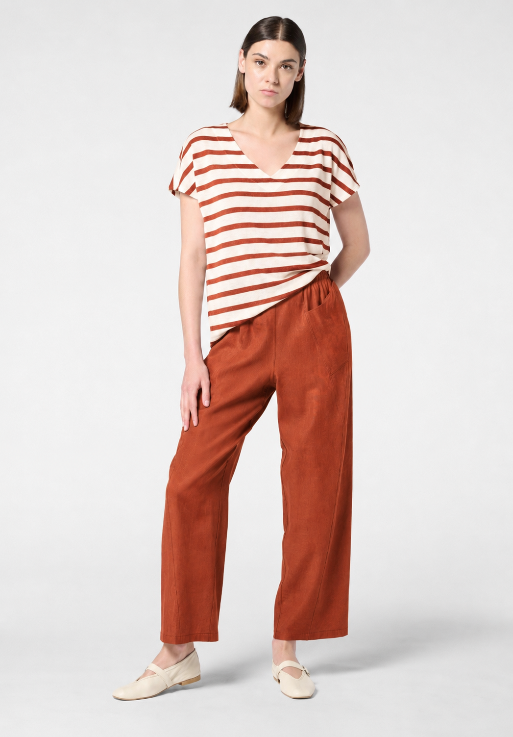 PANTALONE IN LINO OROBLÙ