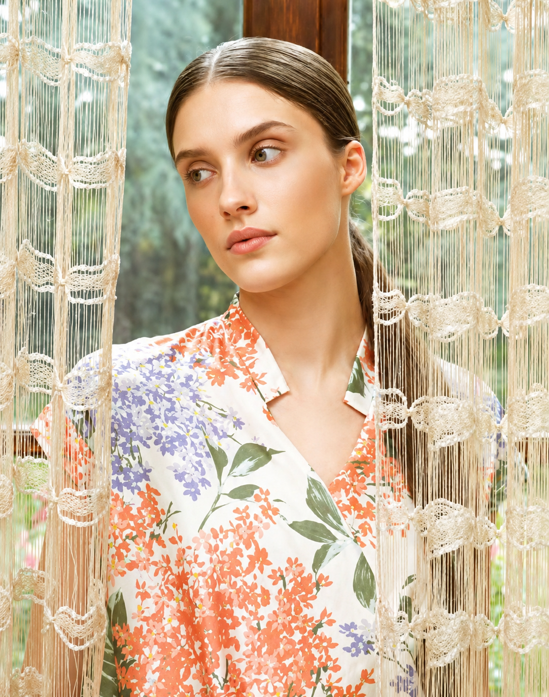 BLUSA STAMPA FLOREALE OROBLÙ