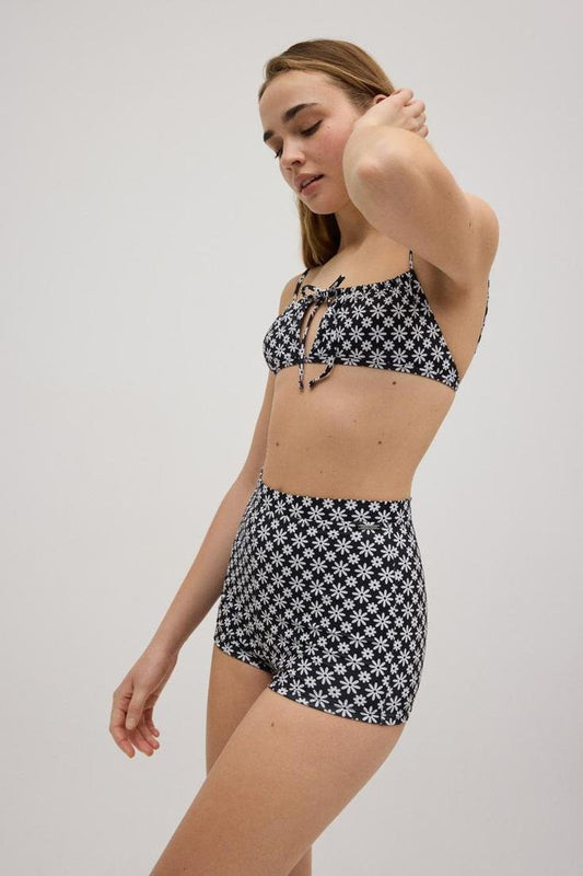 PANTALONCINO BIKINI STAMPA A FIORI YSABEL MORA
