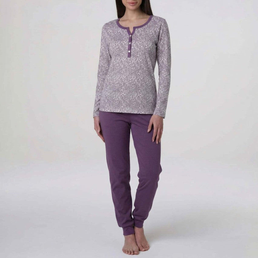 PIGIAMA LUNGO SERAFINO IN COTONE LOVABLE