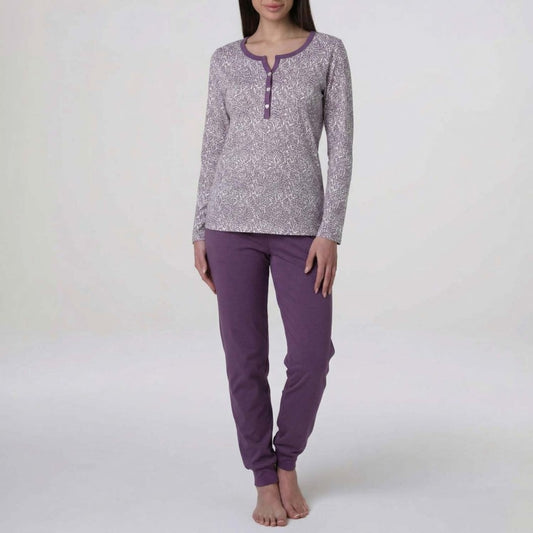 PIGIAMA LUNGO SERAFINO IN COTONE LOVABLE
