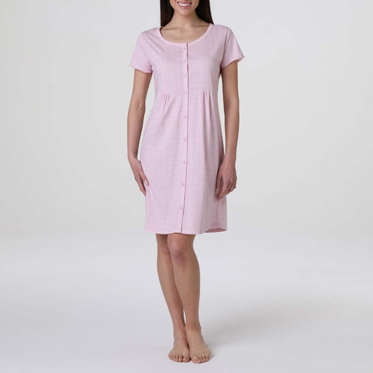 CAMICIA DA NOTTE APERTA IN JERSEY LOVABLE