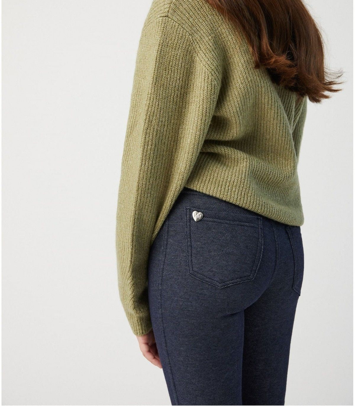 LEGGINGS TERMICO EFFETTO JEANS BAMBINA YSABEL MORA