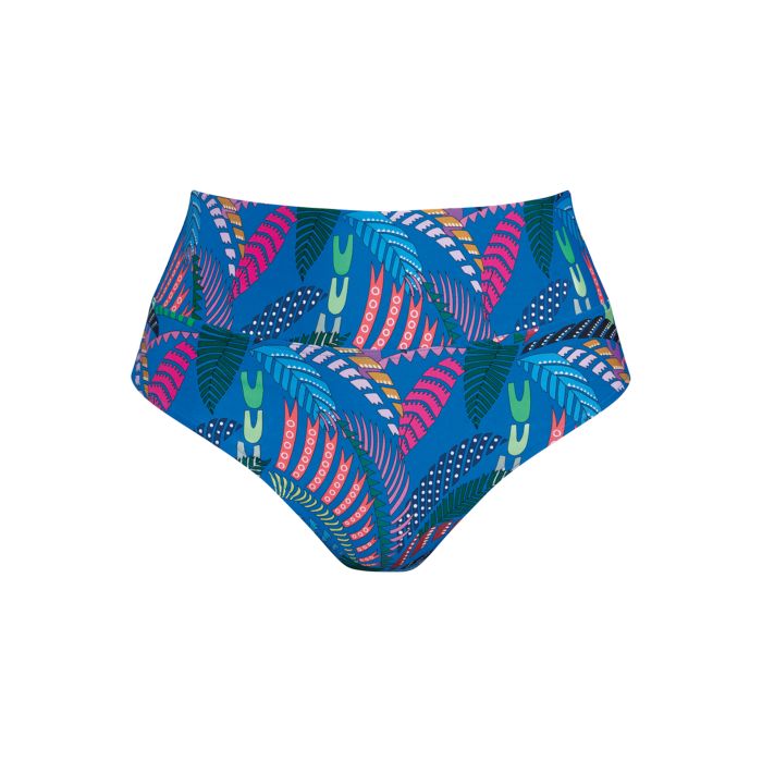 SLIP BIKINI VITA ALTA STAMPA TROPICALE STYLE LORENA ANITA