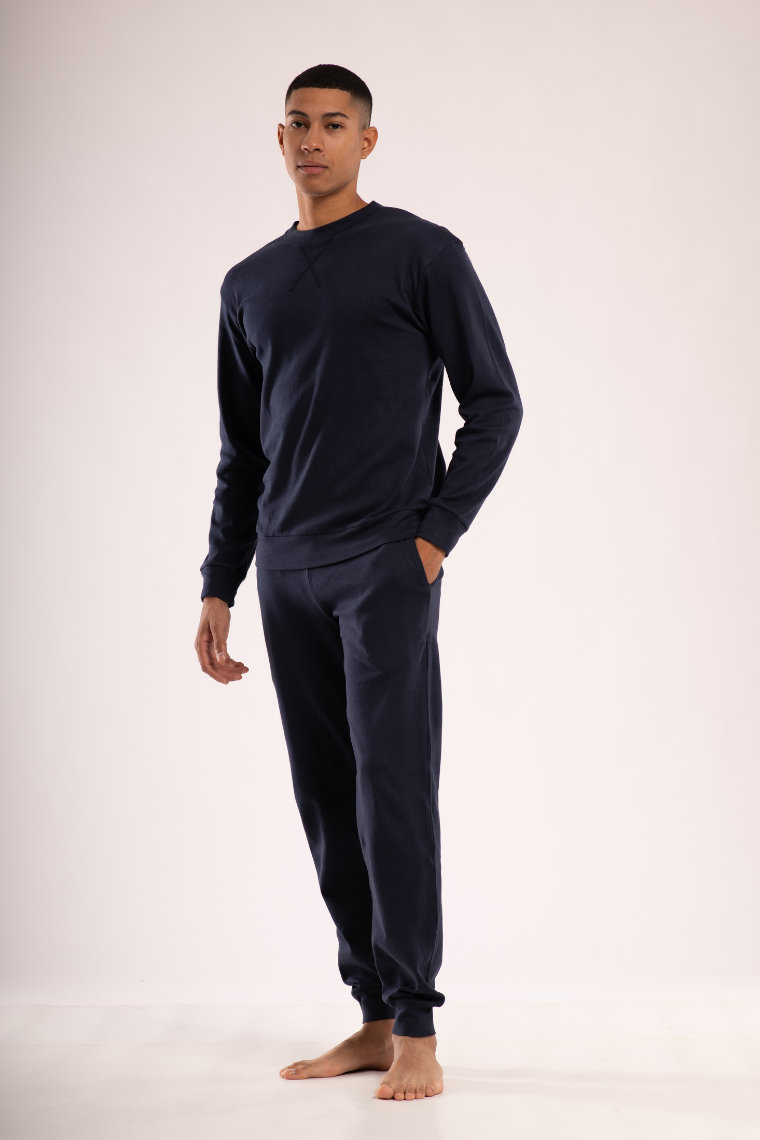 TUTA PIGIAMA GIROCOLLO CALDO COTONE ARCTE