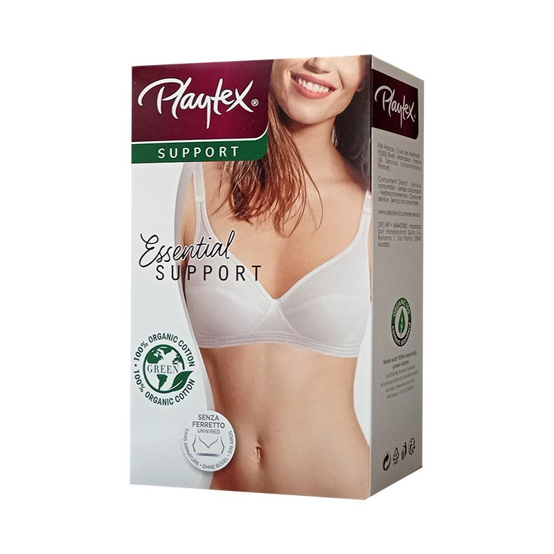 REGGISENO SENZA FERRETTO ESSENTIAL COTTON BIANCO PLAYTEX