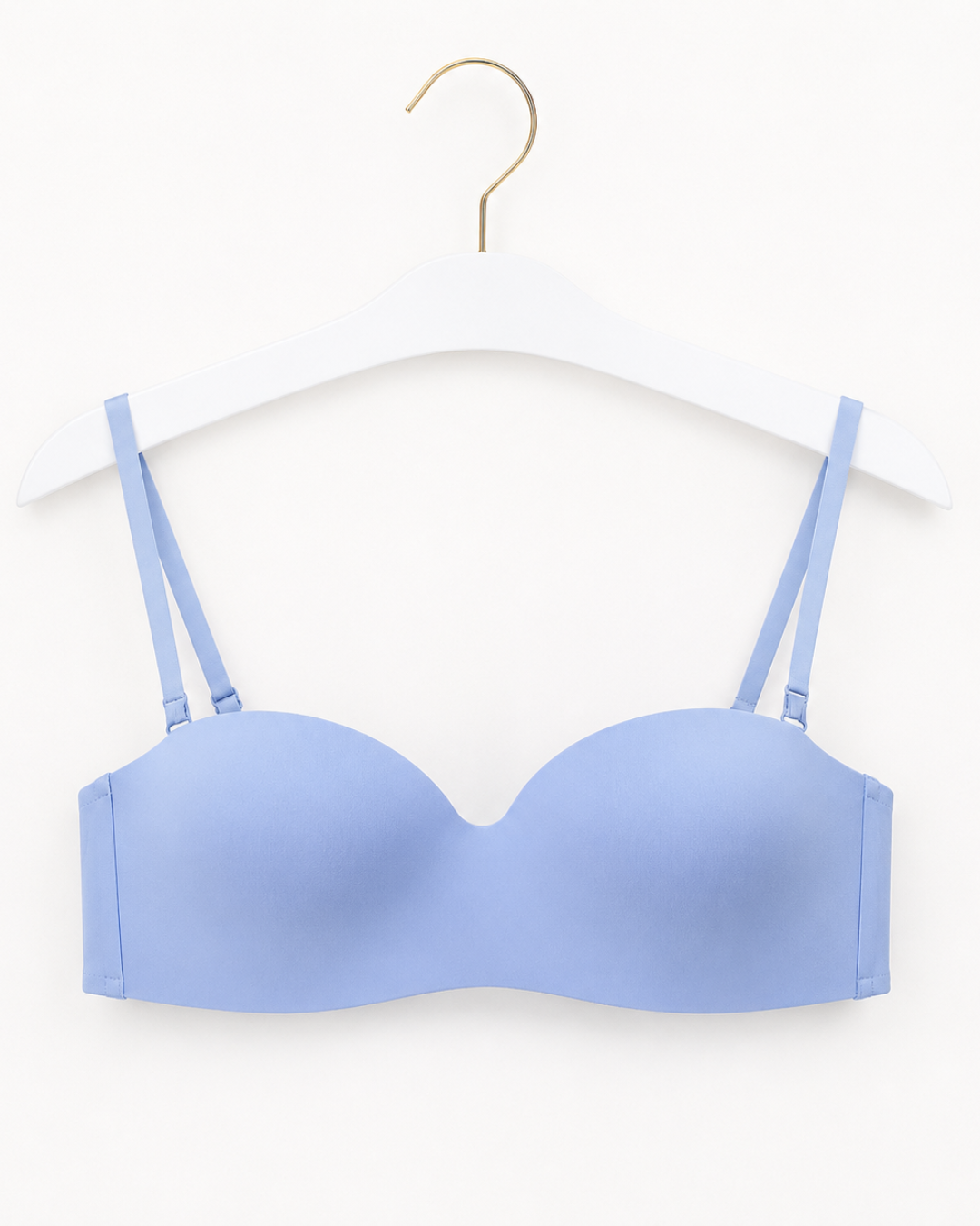 FASCIA IMBOTTITA SENZA SPALLINE CON FERRETTO PERFECT FIT AZZURRO OROBLU'